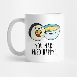 You Maki Miso Happy Cute Japanese Food Pun Mug